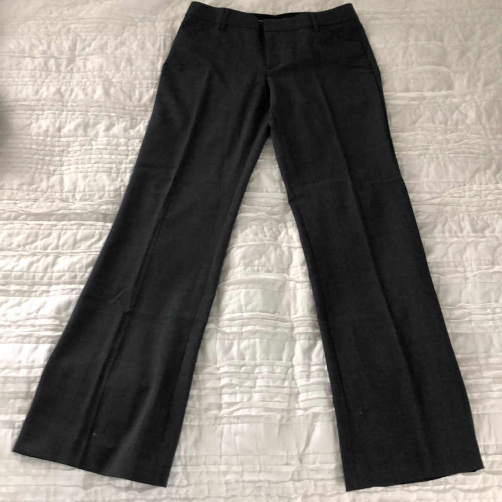 Gap Perfect Trouser Dress Pants - Dark Grey